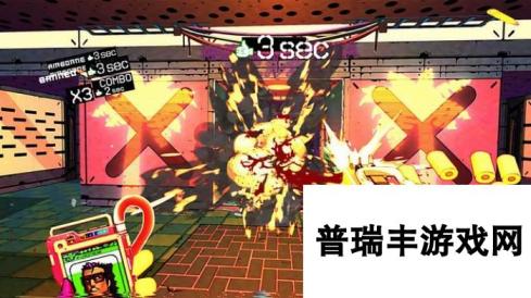 《MULLET MADJACK》登陆Steam 动画渲染快节奏FPS 