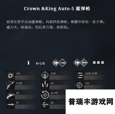 《猎杀：对决》Crownking霰弹枪伤害怎么样